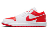 Jordan 1 Low White Chile Red (Women's)