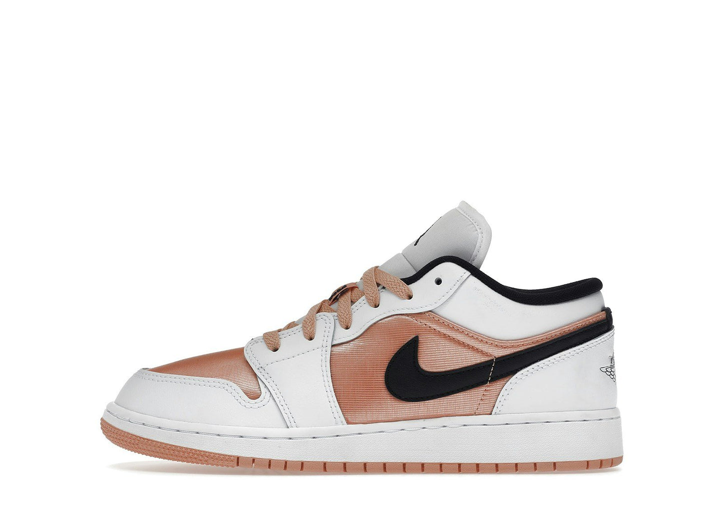 Jordan 1 Low White Light Madder Root (GS)