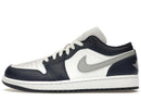Jordan 1 Low Wolf Grey Midnight Navy