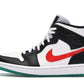 Jordan 1 Mid Alternate Swooshes Red Yellow (Women's)