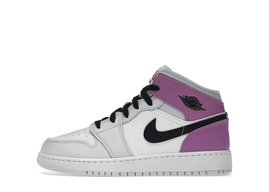 Jordan 1 Mid Barely Grape (GS)