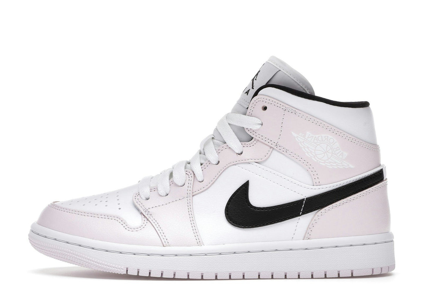 Jordan 1 Mid Barely Rose (Women's)