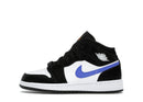 Jordan 1 Mid Black Racer Blue White (GS)