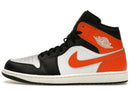 Jordan 1 Mid Black Toe Starfish