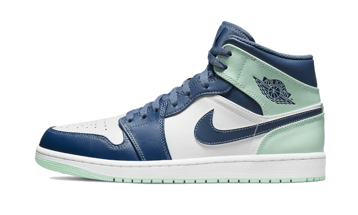 Air Jordan 1 Mid Mystic Navy Mint Foam (554725-413) - EU 35.5–46 - Navy | SOSUKICKS