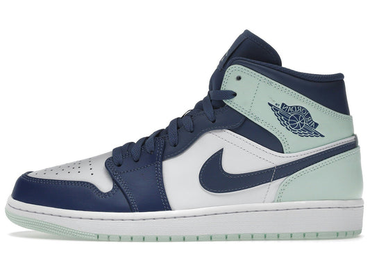 Jordan 1 Mid Mystic Navy Mint Foam