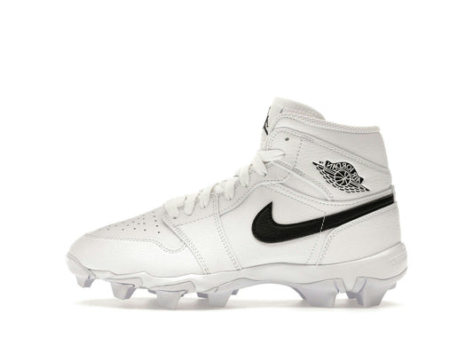 Jordan 1 Mid Cleat White Black (GS)