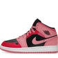 Jordan 1 Mid Coral Chalk (GS)