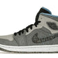 Jordan 1 Mid Crater Grey University Blue