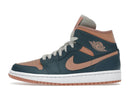 Jordan 1 Mid Dark Teal Green (Women's)