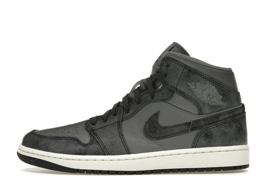 Jordan 1 Mid Distressed Smoke Grey (Women's)