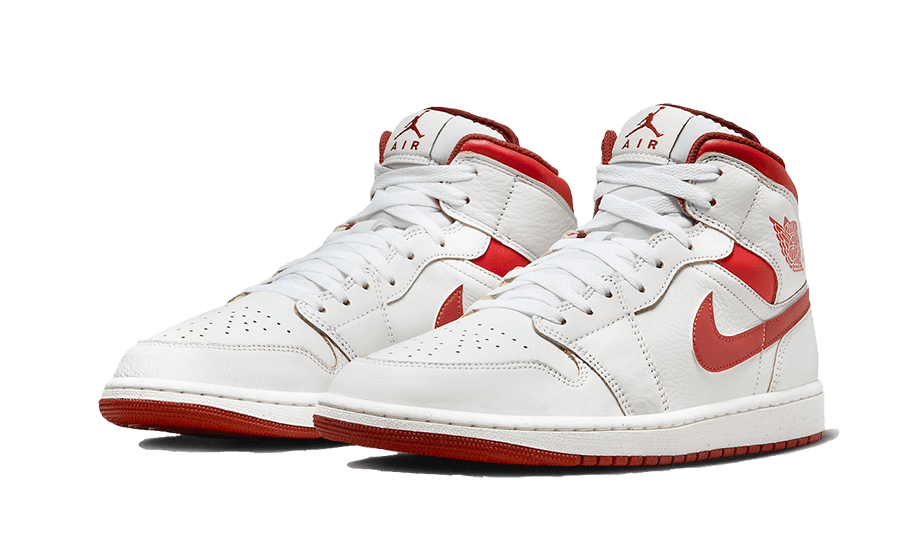 Air Jordan 1 Mid Dune Red (FJ3458-160) - 40.5 EU - 7.5 US - Red | SOSUKICKS