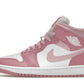Jordan 1 Mid Elemental Pink Iced Carmine (Women's)