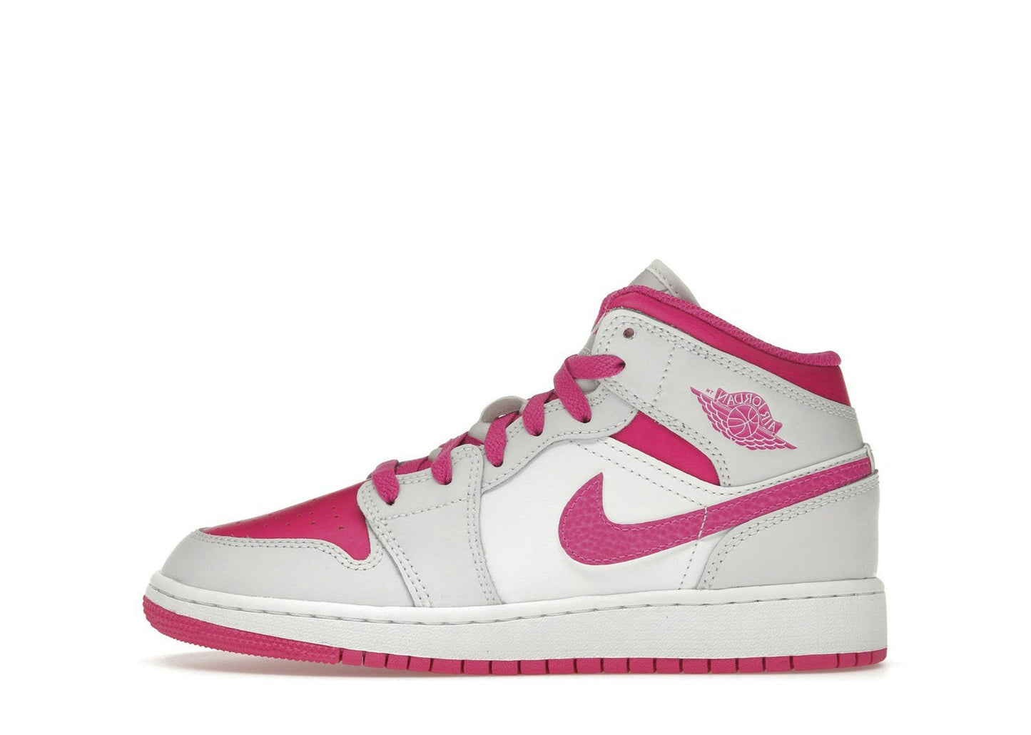 Jordan 1 Mid Fire Pink (GS)