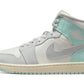 Jordan 1 Mid Football Grey Igloo (Women's)