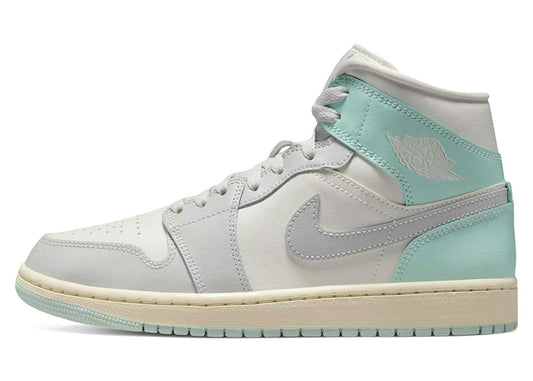 Jordan 1 Mid Football Grey Igloo (Women's)