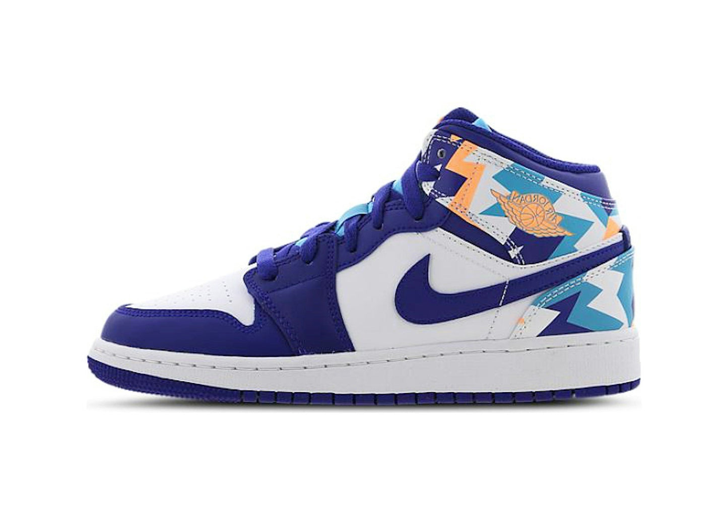 Jordan 1 Mid Geometric Print (GS)