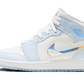 Air Jordan 1 Mid Glitter Swoosh