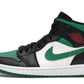 Jordan 1 Mid Green Toe