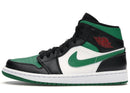 Jordan 1 Mid Green Toe