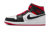 Jordan 1 Mid Gym Red Black Toe