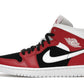 Jordan 1 Mid Gym Red Black (Women's)