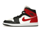 Jordan 1 Mid Gym Red Off Noir (Women's)