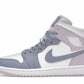 Jordan 1 Mid Indigo Haze Doll White (Women's)