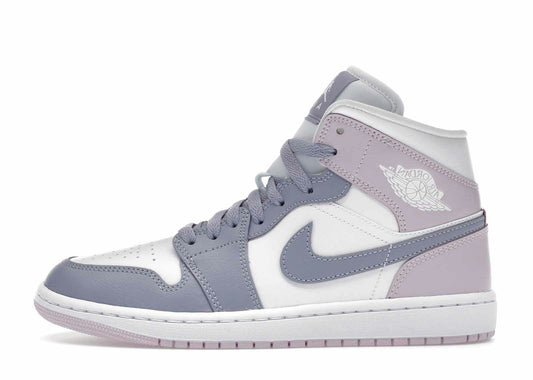 Jordan 1 Mid Indigo Haze Doll White (Women's)