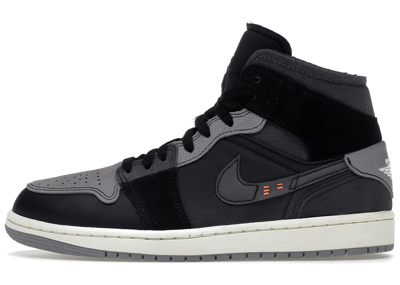 Jordan 1 Mid Craft Inside Out Black