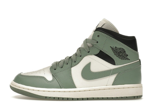 Jordan 1 Mid Jade Smoke (Women's)