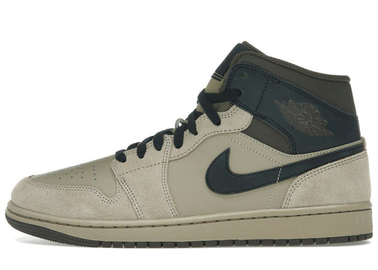 Jordan 1 Mid Khaki Baroque Brown