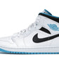 Jordan 1 Mid Laser Blue