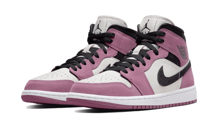 Air Jordan 1 Mid Light Mulberry (DC7267-500) - 36 EU - 4 US - White | SOSUKICKS