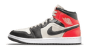 Jordan 1 Mid Newsprint Light Orewood Brown (Women's)