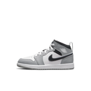 Air Jordan 1 Mid Light Smoke Grey (PS)