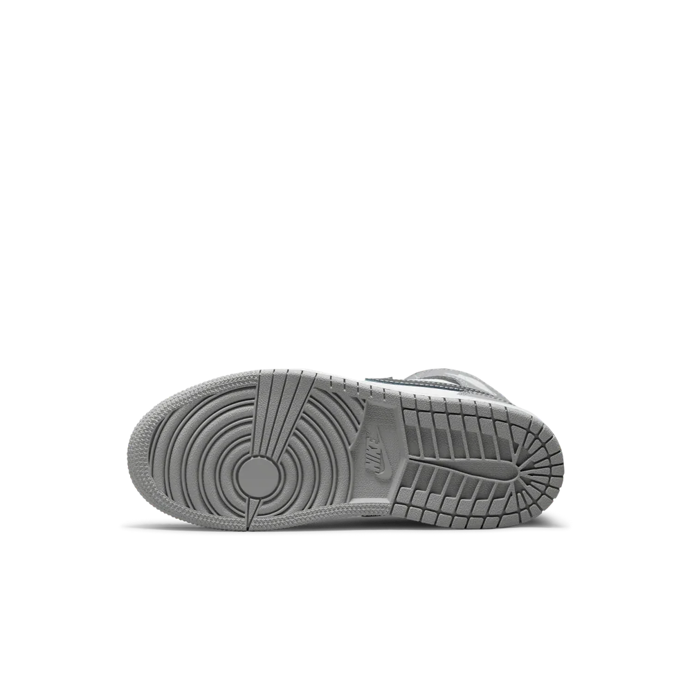 Air Jordan 1 Mid Light Smoke Grey (PS)