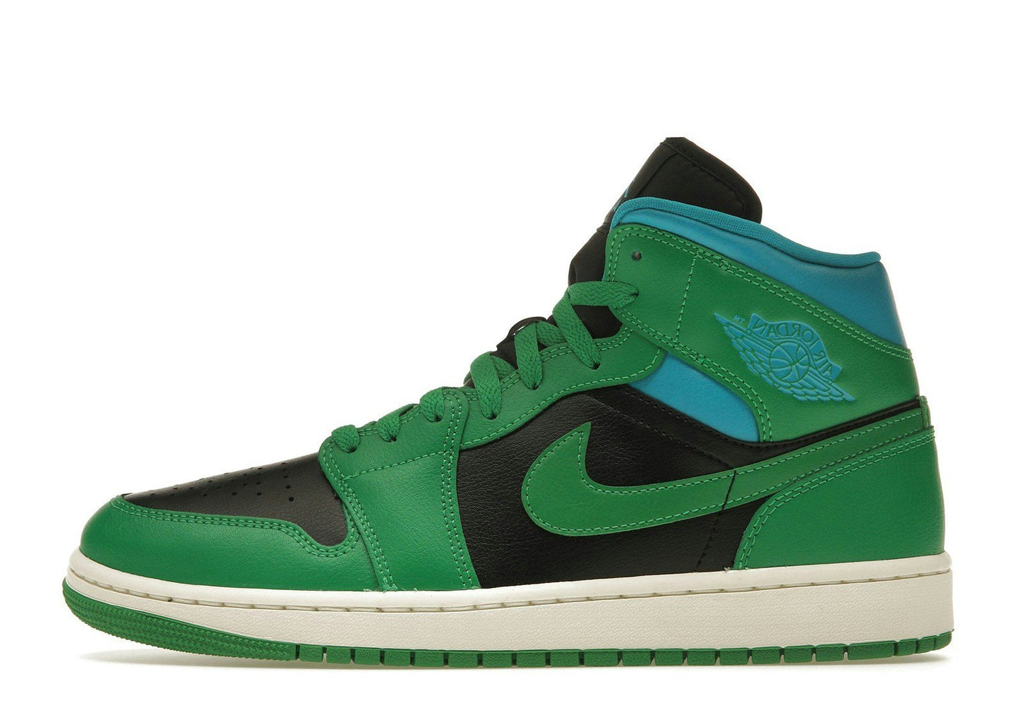 Jordan 1 Mid Lucky Green Aquatone (Women's)
