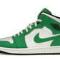 Jordan 1 Mid Lucky Green