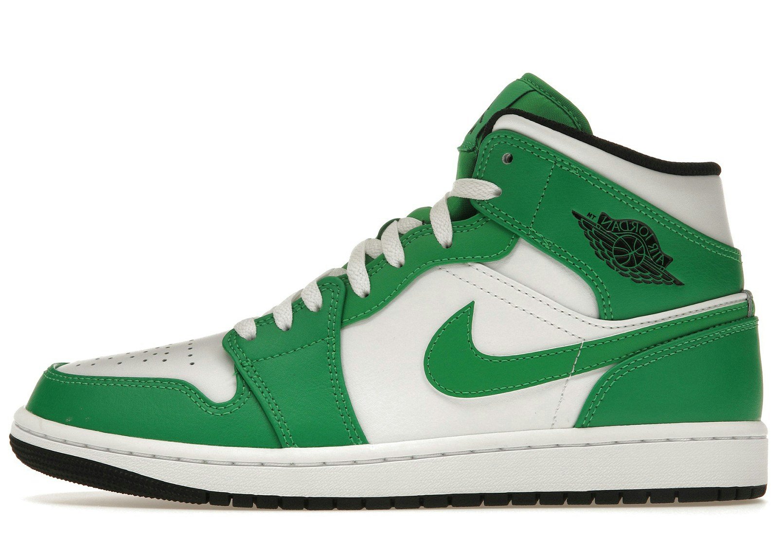 Jordan 1 Mid Lucky Green