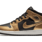 Air Jordan 1 Mid Metallic Gold