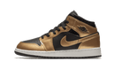Jordan 1 Mid SE Metallic Gold Black (GS)