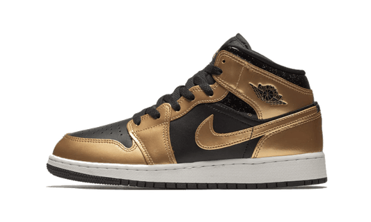 Air Jordan 1 Mid Metallic Gold