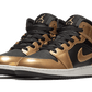 Air Jordan 1 Mid Metallic Gold
