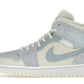 Jordan 1 Mid Mixed Textures Blue