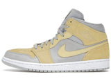 Jordan 1 Mid Mixed Textures Yellow