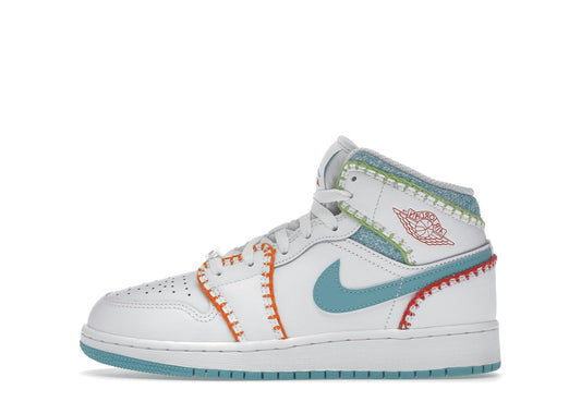 Jordan 1 Mid Multi Knit (GS)