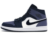 Jordan 1 Mid Obsidian Sanded Purple