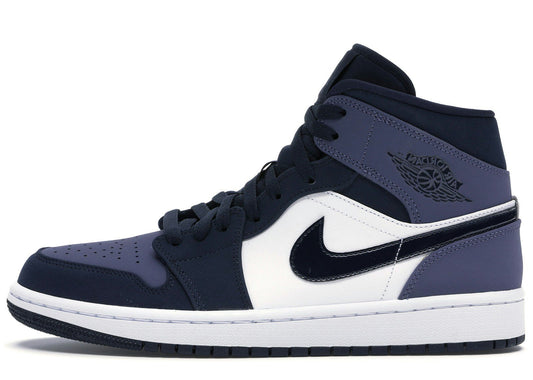 Jordan 1 Mid Obsidian Sanded Purple