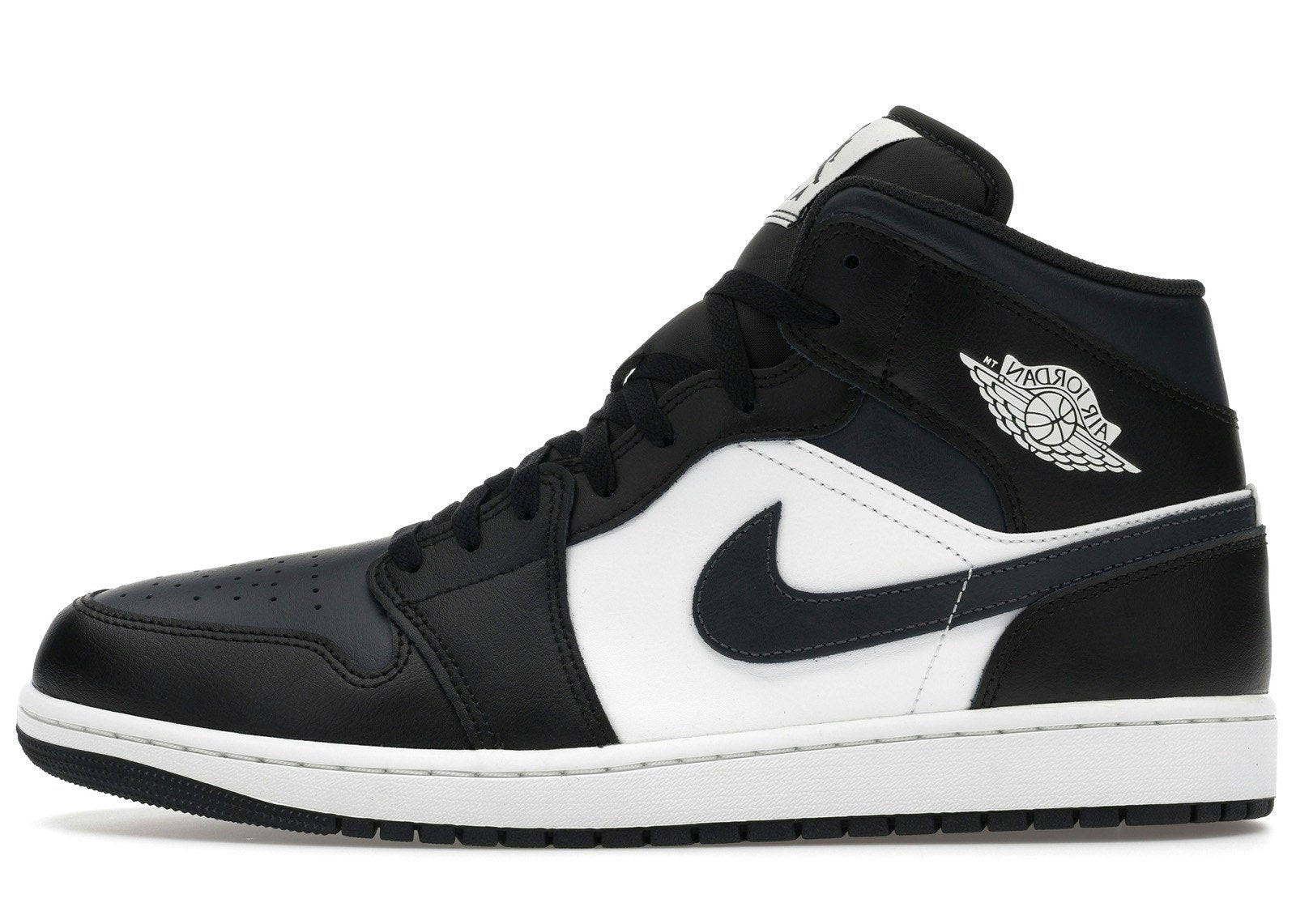 Jordan 1 Mid Off Noir Toe